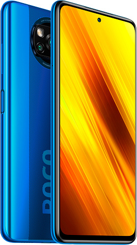 Смартфон Xiaomi Poco X3 6/128GB (синий)